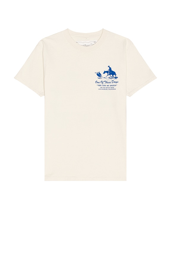 view 2 of 4 x FWRD The City Of Angels Tee in Bone