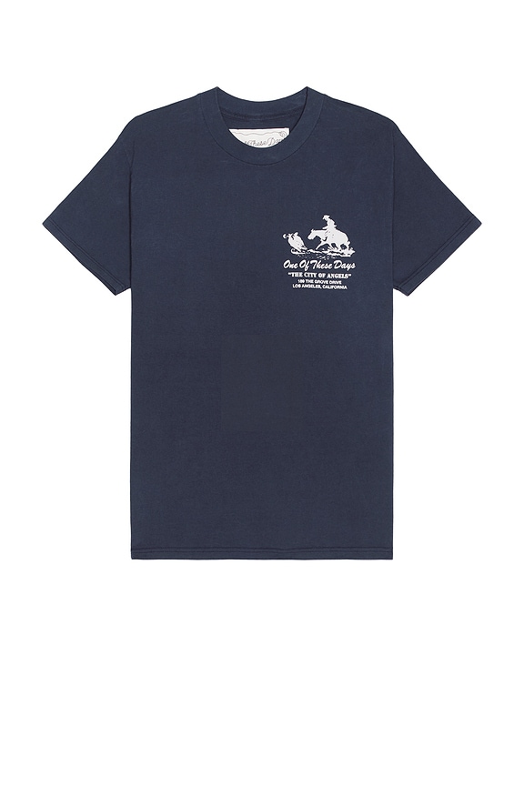 view 2 of 4 X Fwrd The City Of Angels Tee in Navy
