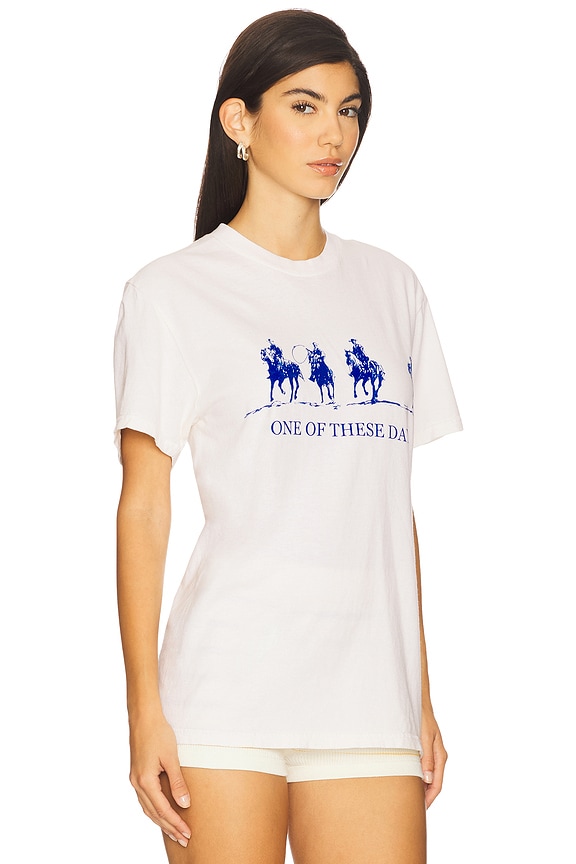 view 2 of 4 Team Logo Tee in Bone