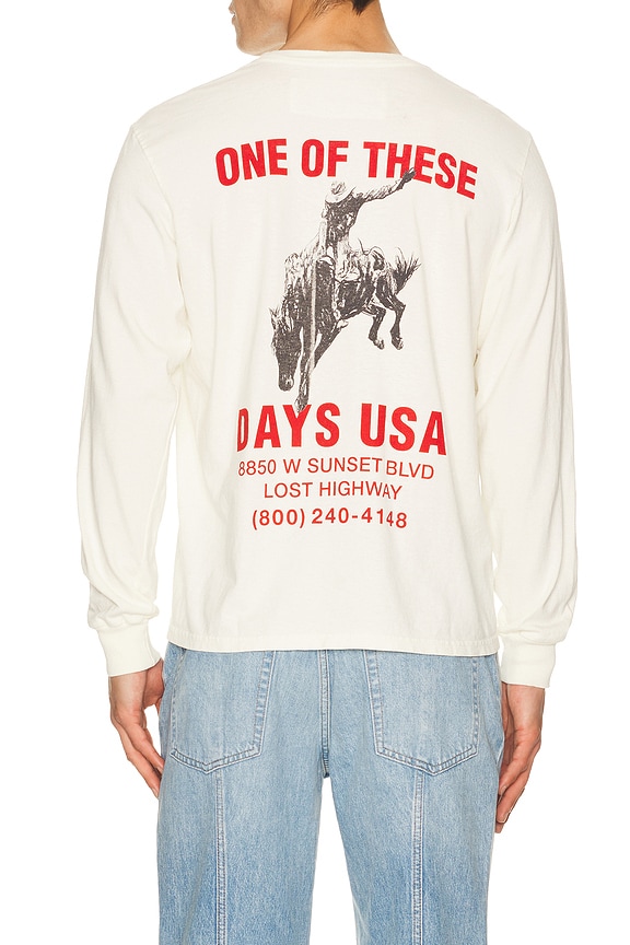 view 1 of 4 CAMISETA MANGA LARGA BREAK in Bone