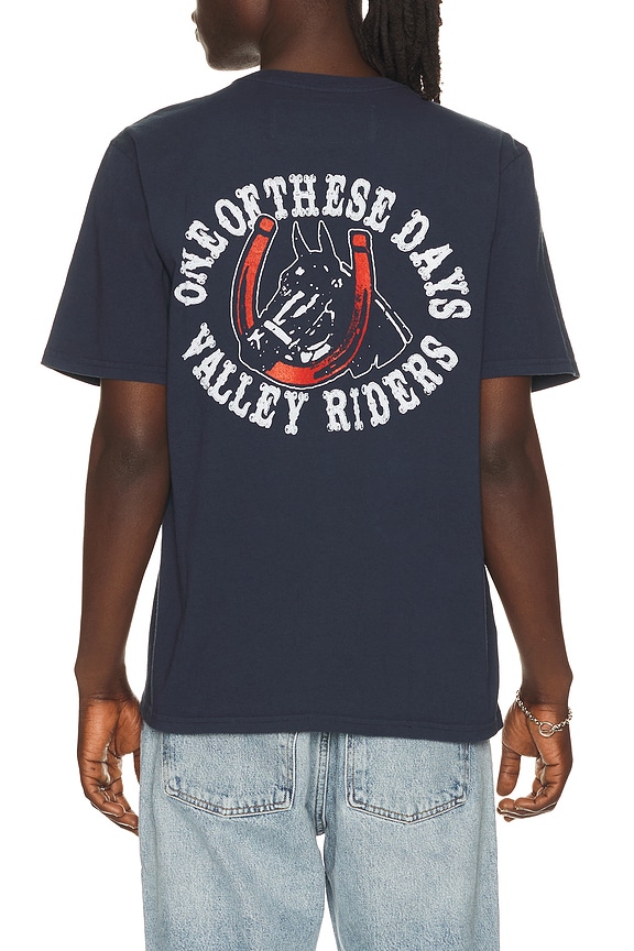 view 2 of 4 T-SHIRT VALLEY in Sun Faded Washed Navy