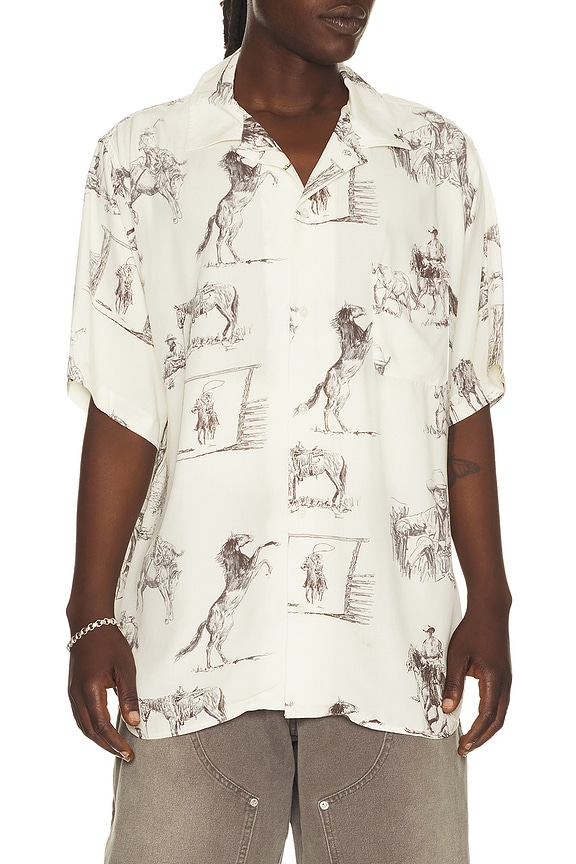 view 1 of 4 CAMISA CHARCOAL in Bone