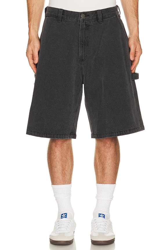 view 1 of 5 Bigwig Carpenter Denim Shorts in Black Ash