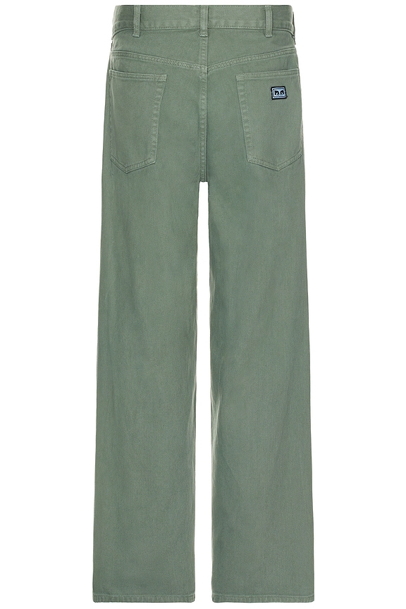 view 2 of 4 Bigwig Baggy Denim Jean in Laurel Wreath