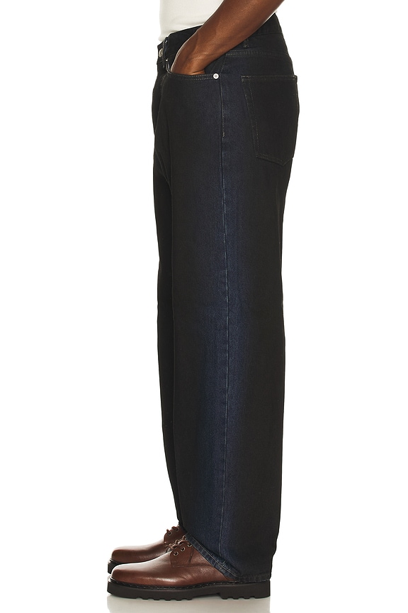 view 2 of 5 Classic Baggy Spray Jeans in Indigo Spray