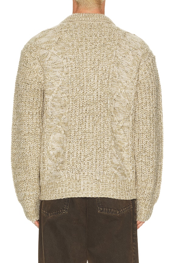 view 2 of 4 Isar Button Up Sweater in Silver Sage Multi