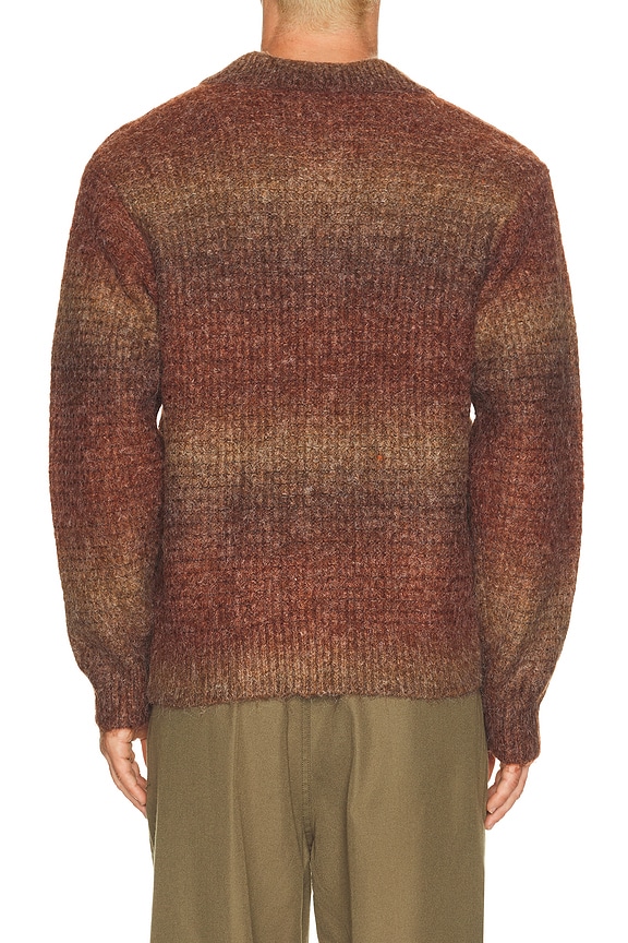 view 2 of 5 Anton Gradient Cardigan in Brown Multi
