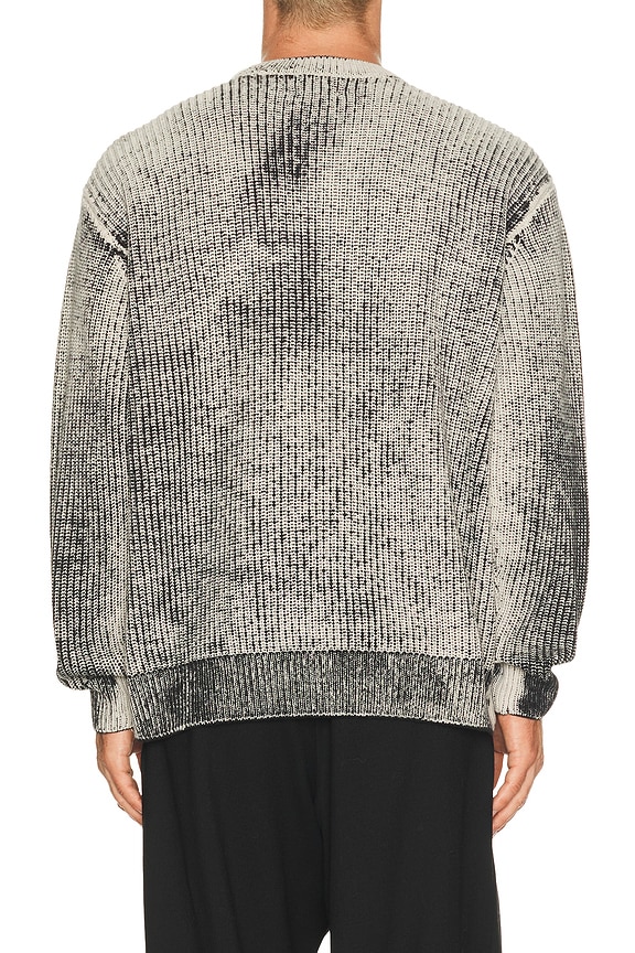 view 2 of 5 Spray Effect Sweater in Dark Black Multi