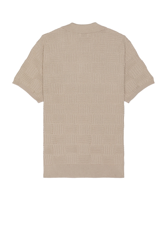 view 2 of 3 Alfred Polo Sweater in Silver Grey