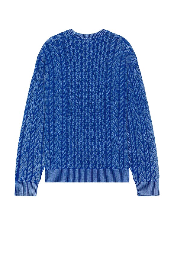 view 2 of 3 Faded Wash Sweater in Olympian Blue Faded Wash