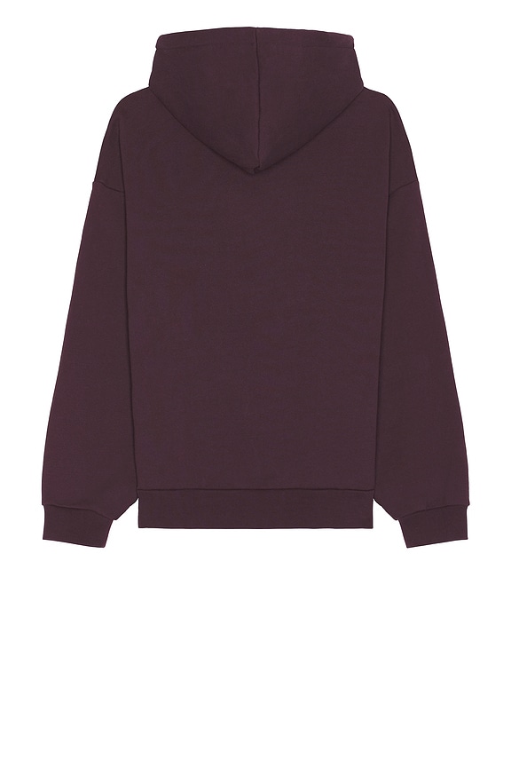 view 2 of 4 Felt Extra Heavy Hoodie in Plum Perfect