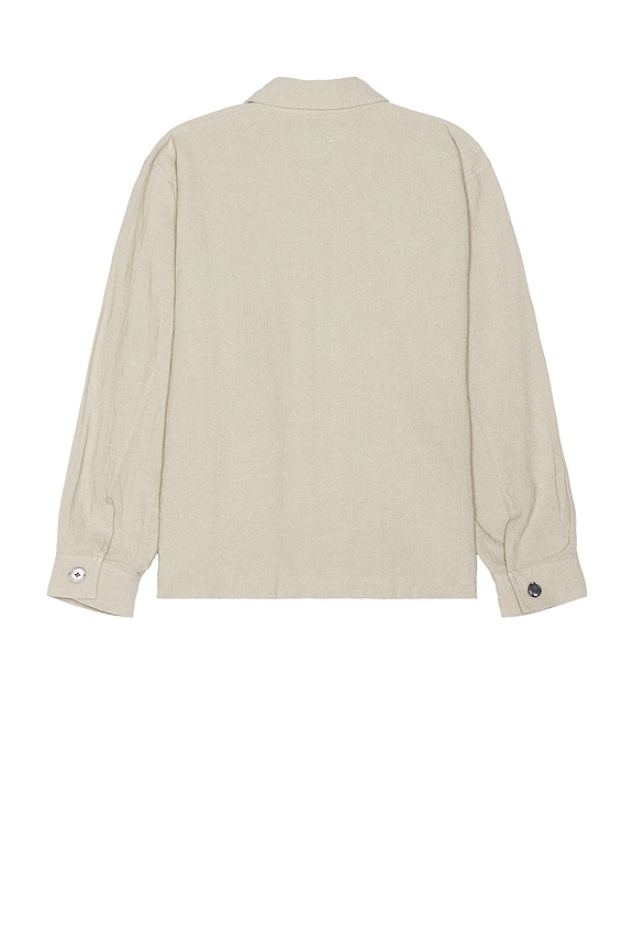 view 2 of 3 Antonio Utility Shirt Jacket in Oatmeal