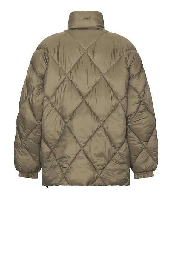 view 2 of 4 Kumo Puffer Jacket in Smokey Olive