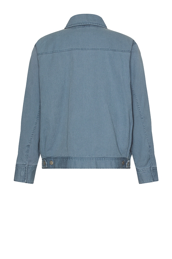 view 2 of 5 TILTON ワークジャケット in Dull Blue Faded Wash