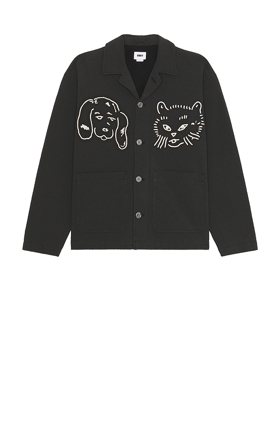view 1 of 4 Vesta Shirt Jacket in Pirate Black