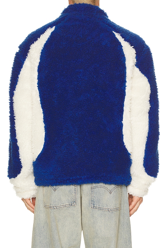 view 2 of 4 Center Field Sherpa Jacket in Blue Multi