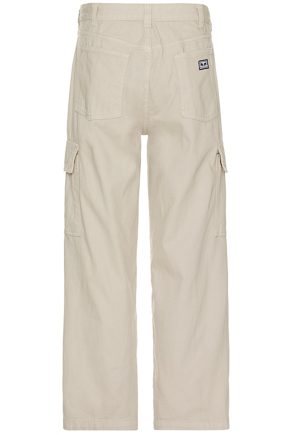 view 2 of 5 Bigwig Cargo Denim Pant in Silver Grey