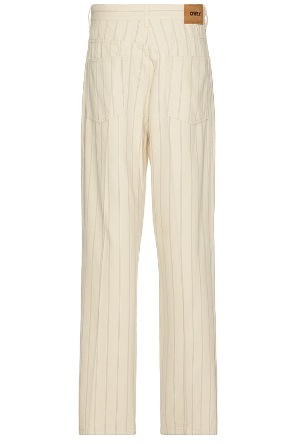 view 2 of 5 Classic Baggy Stripe Pants in Pelican Multi