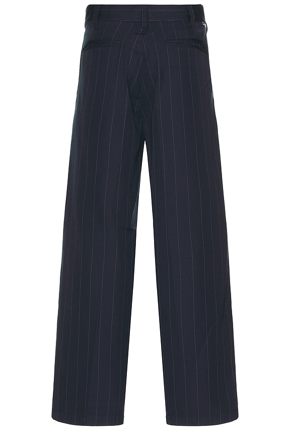 view 2 of 5 PANTALON PLISSÉ DEAN in Midnight Navy Multi