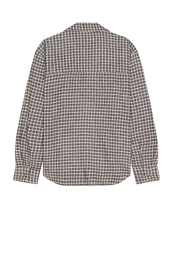 view 2 of 5 Bigwig Micro Plaid Woven Shirt in Unbleached Multi