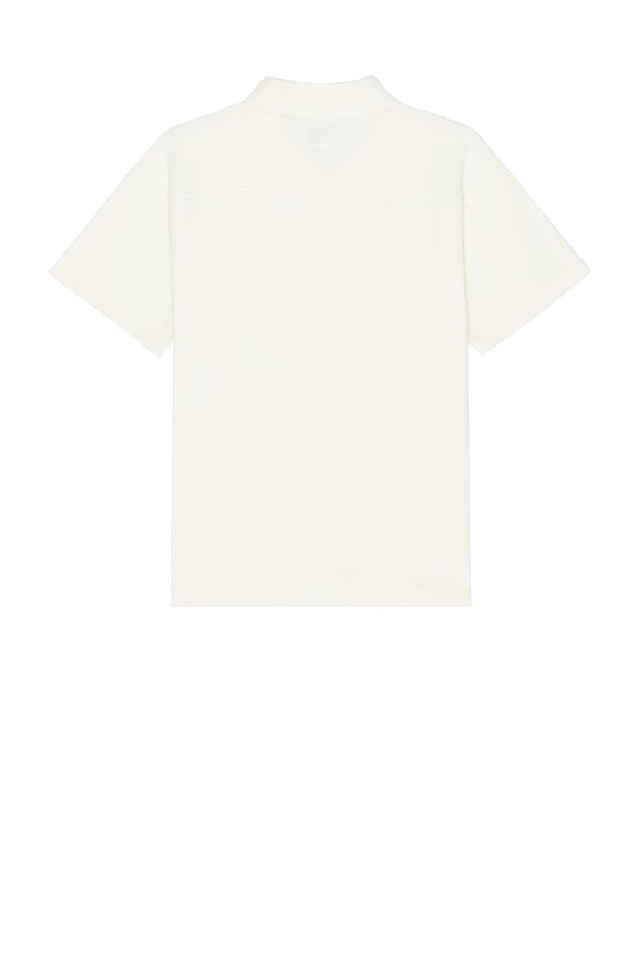 view 2 of 4 Shelter Terry Cloth Button Up Shirt in Unbleached