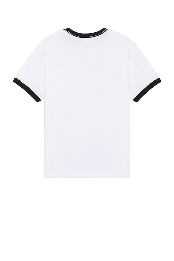 view 2 of 4 Bigwig For Lovers Ringer Tee in White Multi