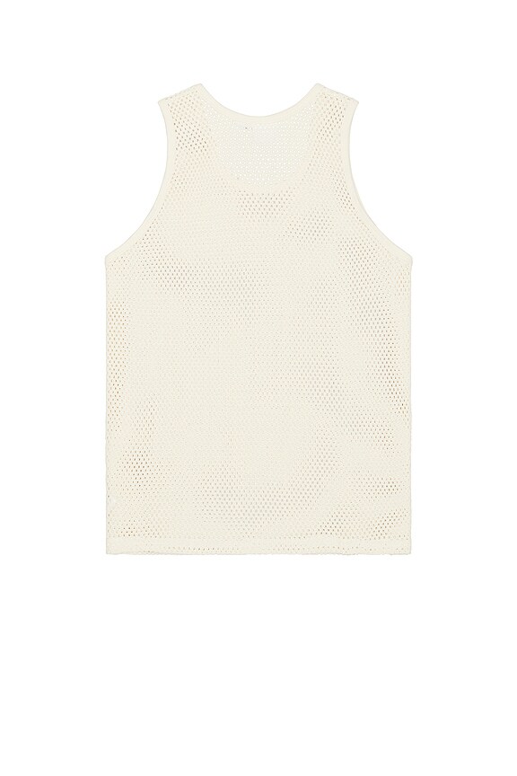 view 2 of 4 Tower Mesh Tank in Unbleached