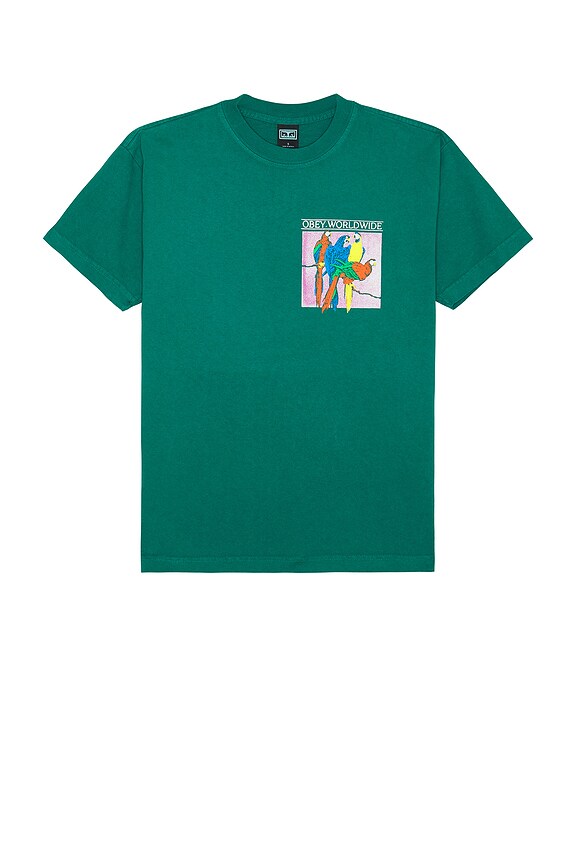 view 2 of 3 CAMISETA RESPECT & PROTECT in Adventure Green