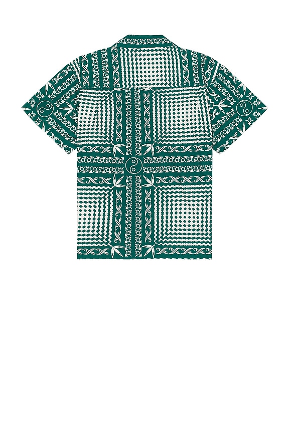 view 2 of 2 Cortex Woven Shirt in Aventurine Green Multi