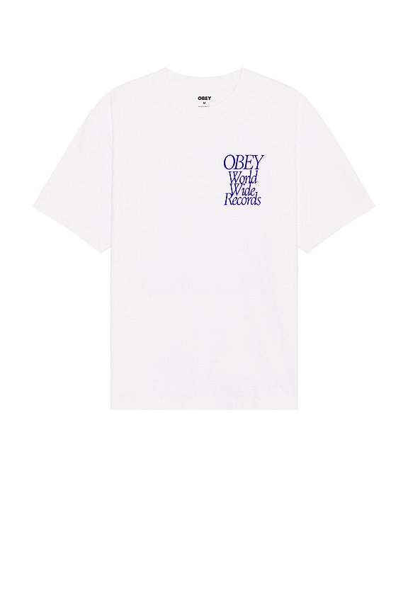 view 2 of 3 Worldwide Records Tee in Vintage White