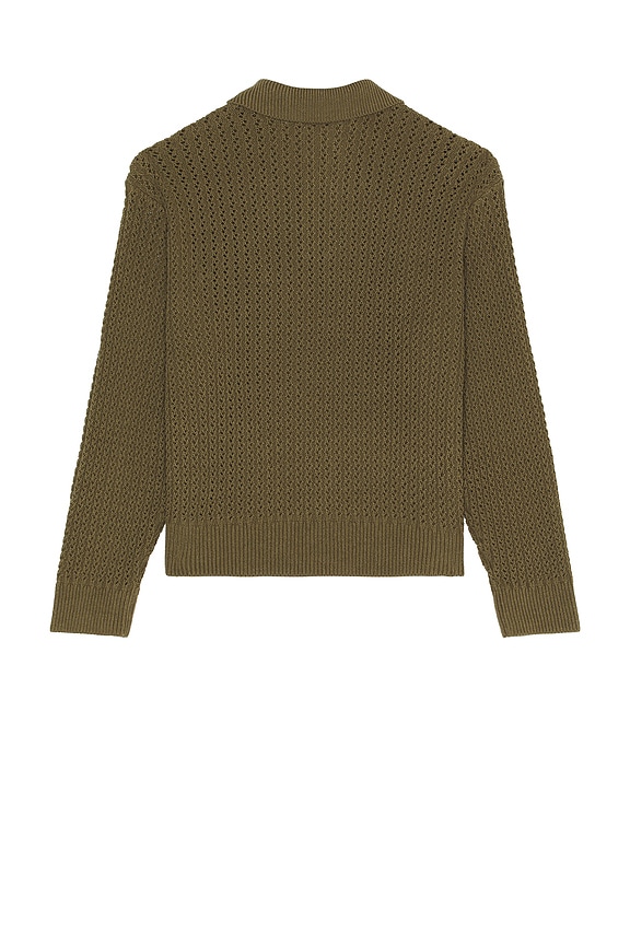 view 2 of 4 Duane Sweater Polo in Tea Leaf