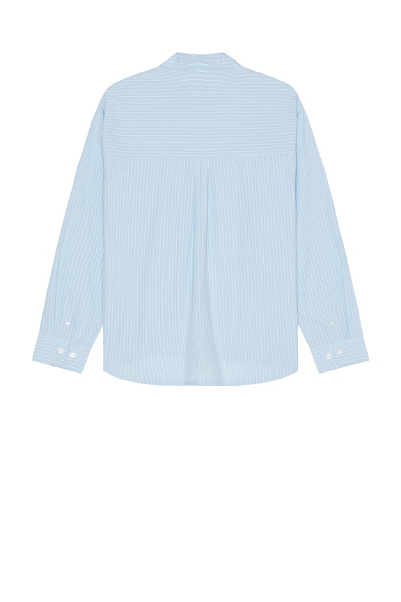 view 2 of 5 Bigwig Blueprint Woven Shirt in Cerulean Multi