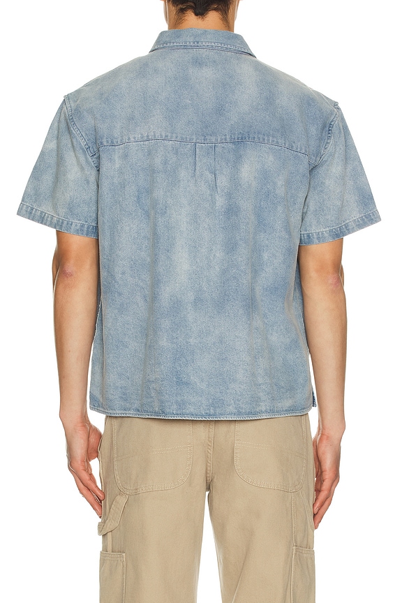 view 2 of 5 Owens Denim Shirt in Bleached Indigo