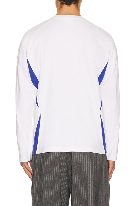 view 2 of 5 CAMISETA MANGA LARGA LEAGUE in White Multi