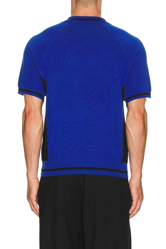 view 2 of 4 Sport Knitted Polo in Blue Multi