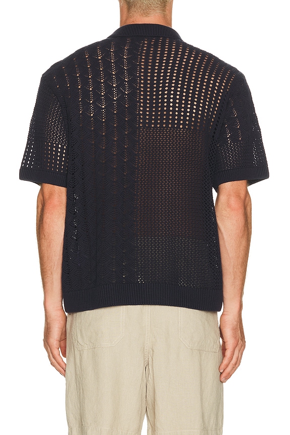 view 2 of 5 Preston Knitted Shirt in Navy