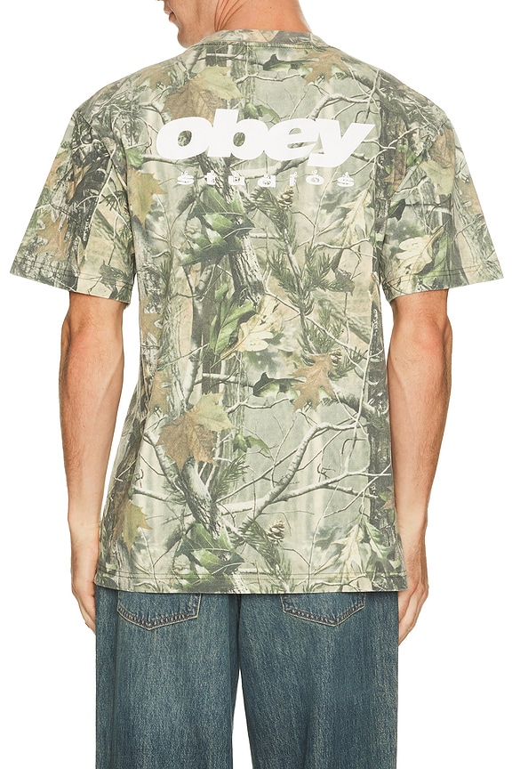view 2 of 4 T-SHIRT GET UP in Leaf Camo