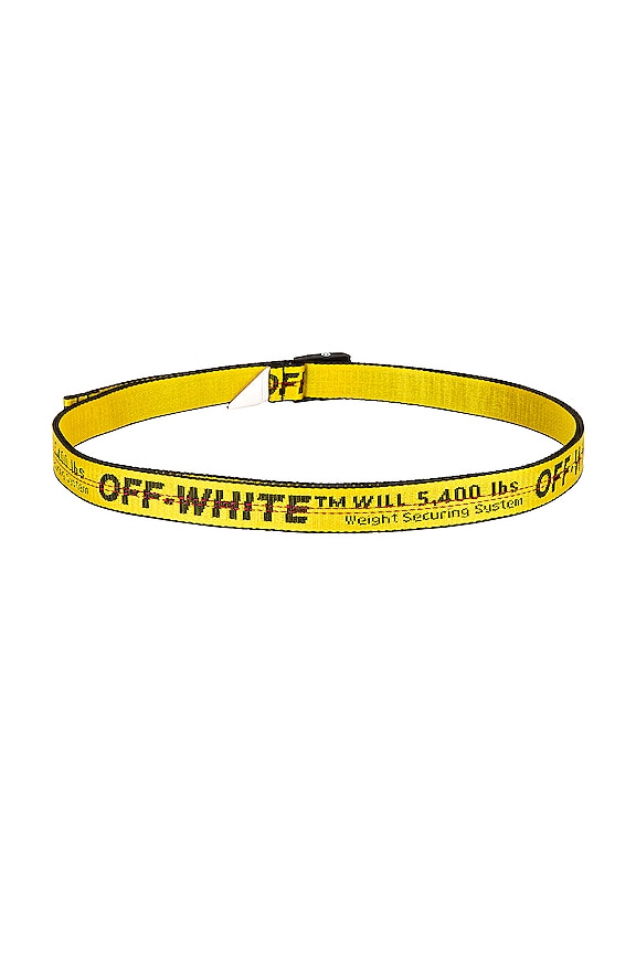 view 2 of 3 CINTURÓN MINI INDUSTRIAL in Yellow