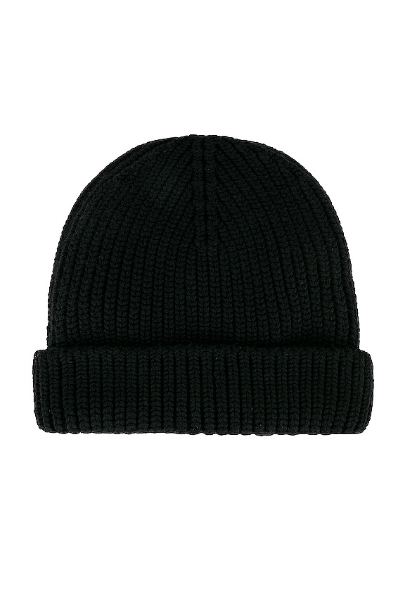 view 2 of 2 Arrow Beanie in Black & Optical White