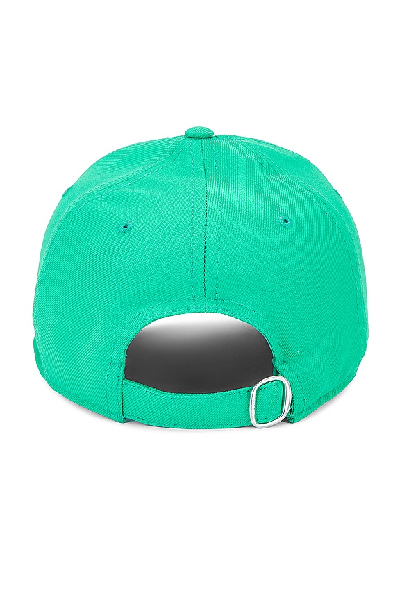 view 2 of 2 キャップ in White & Kelly Green