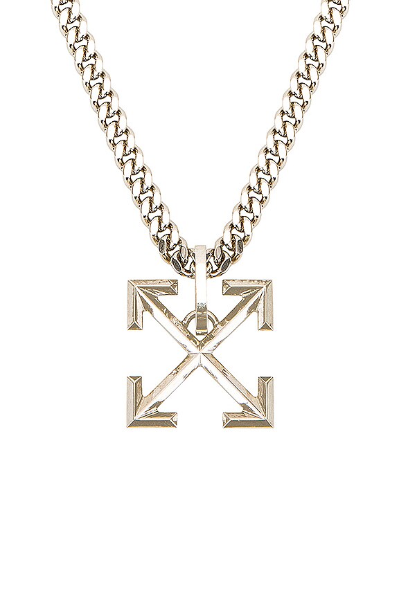 view 2 of 2 Arrow Necklace in Silver