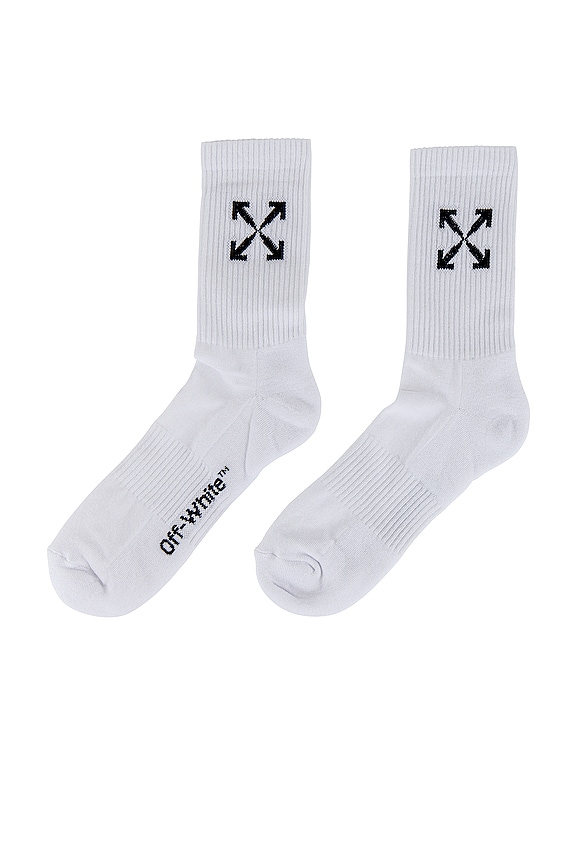 view 2 of 2 CHAUSSETTES in White & Black