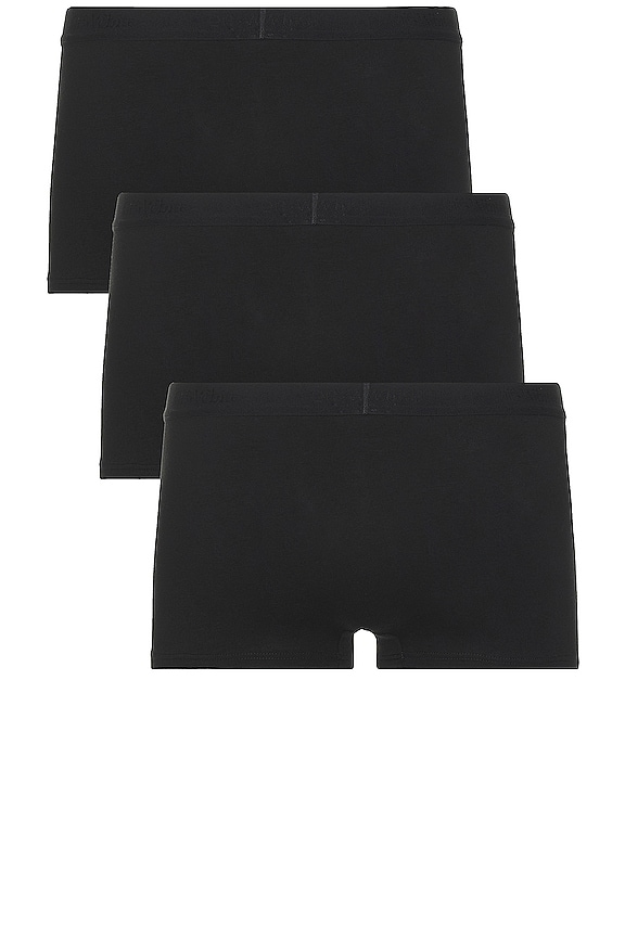 view 2 of 2 3 Pack Bookish Low Rise Boxer in Black