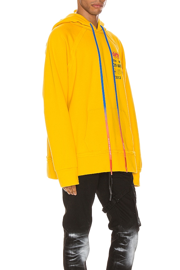 view 2 of 5 Industrial Y013 Incomp Hoodie in Yellow