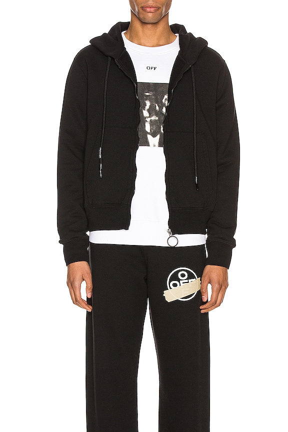 view 2 of 8 SWEAT À CAPUCHE in Black & White