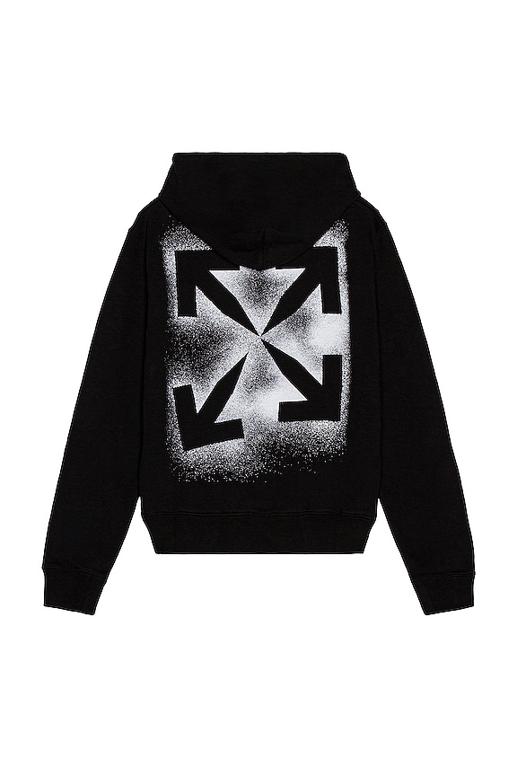 view 2 of 2 SWEAT À CAPUCHE in Black & White