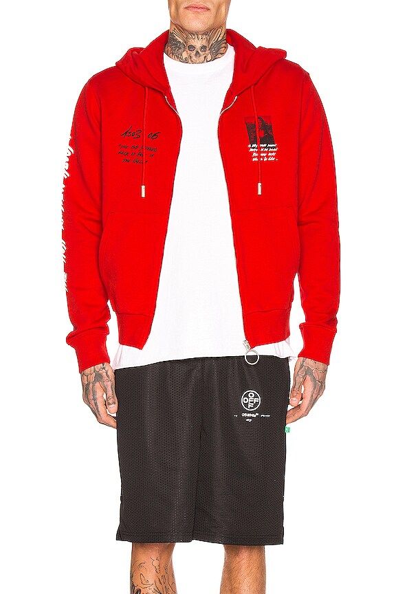 view 2 of 6 ХУДИ MONA LISA ZIPPED in Red