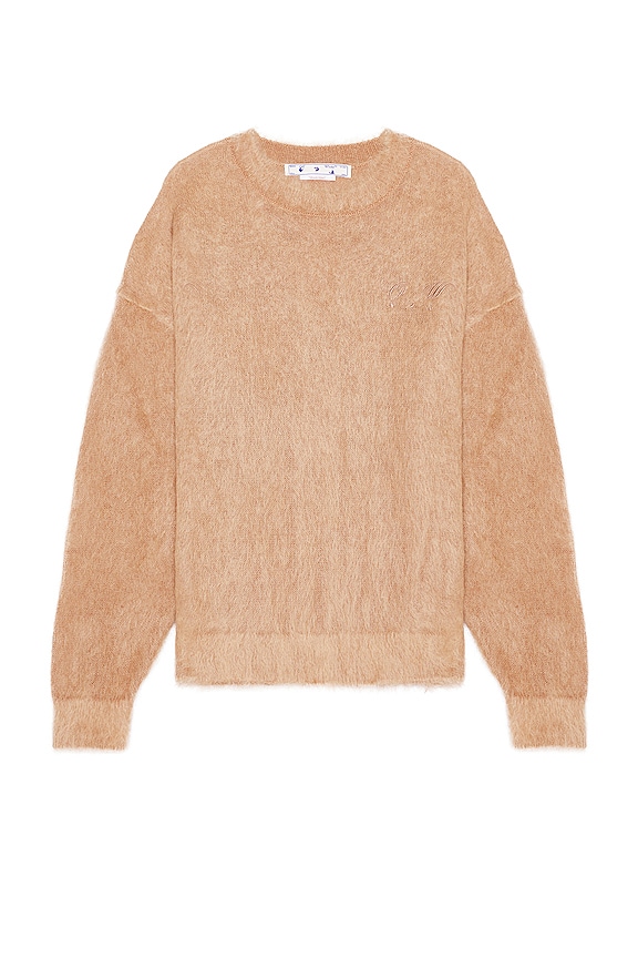 view 2 of 3 PULL ARROW MOHAIR SKATE KNIT in Camel