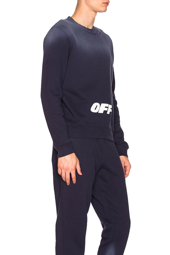 view 2 of 4 SWEAT OFF in Blue & White