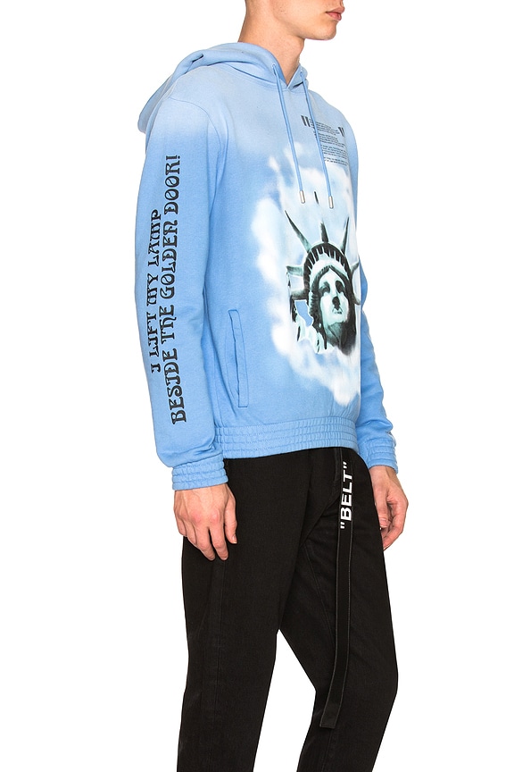 view 2 of 5 Liberty Hoodie in Light Blue